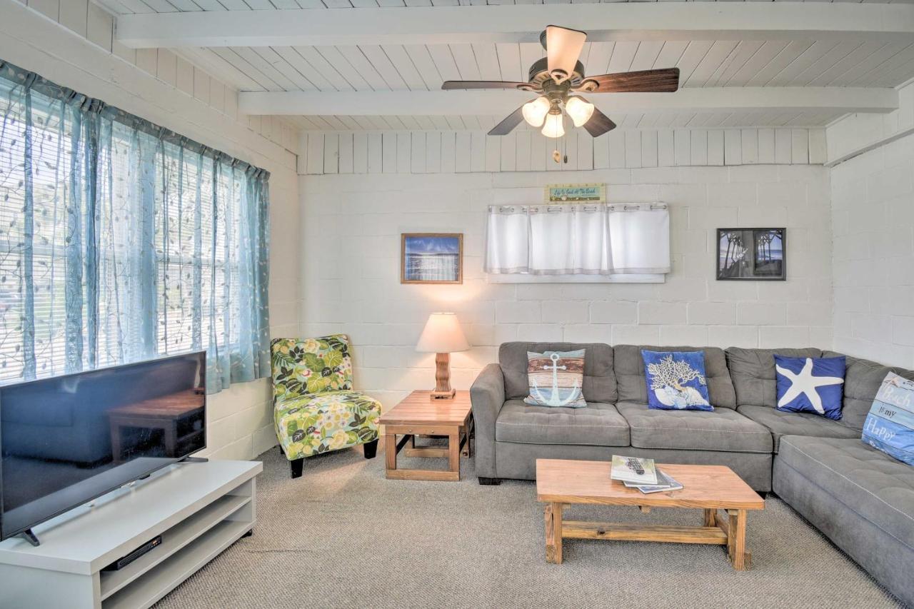 Bright Myrtle Beach Bungalow Steps To The Beach! エクステリア 写真