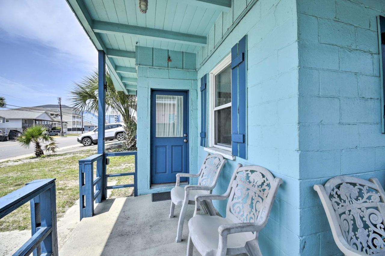 Bright Myrtle Beach Bungalow Steps To The Beach! エクステリア 写真