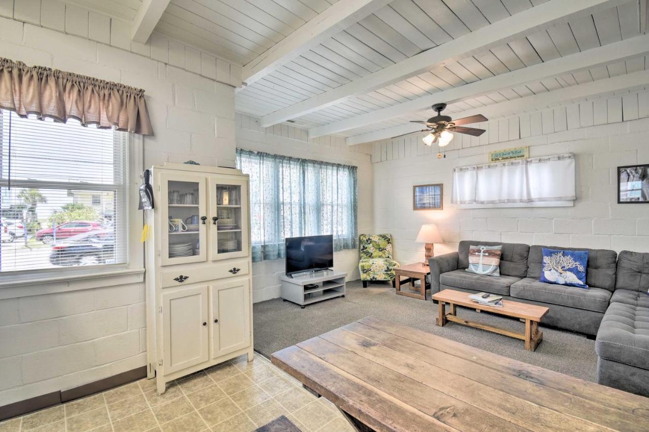 Bright Myrtle Beach Bungalow Steps To The Beach! エクステリア 写真