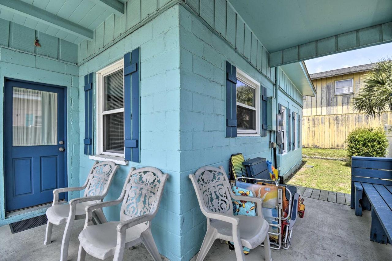 Bright Myrtle Beach Bungalow Steps To The Beach! エクステリア 写真