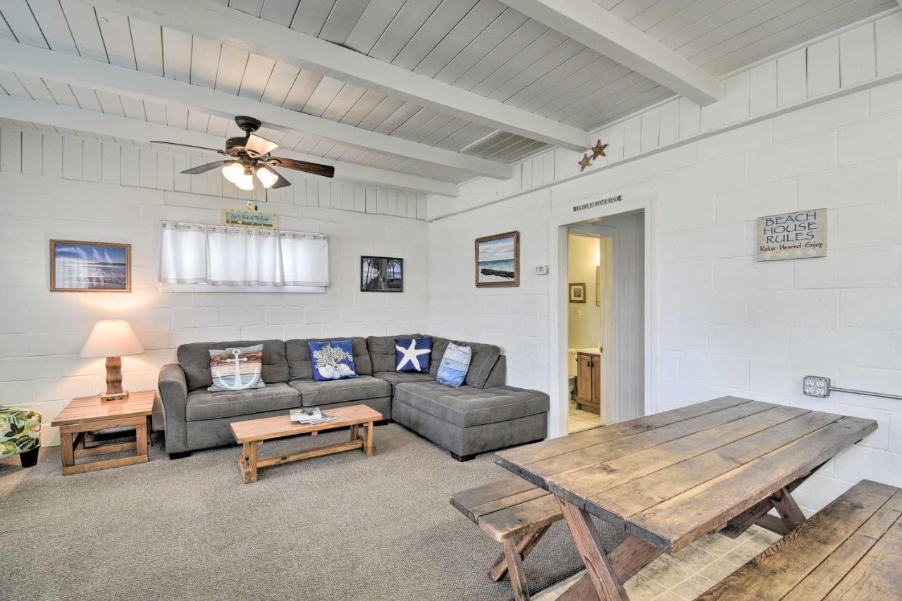 Bright Myrtle Beach Bungalow Steps To The Beach! エクステリア 写真