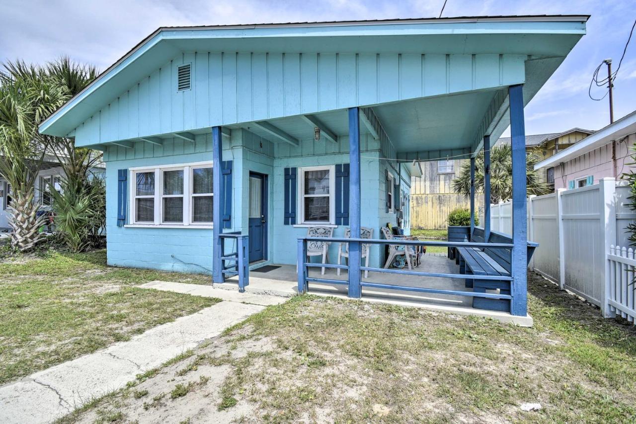 Bright Myrtle Beach Bungalow Steps To The Beach! エクステリア 写真